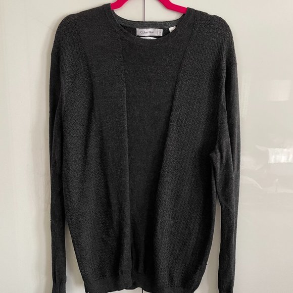 Calvin Klein Men's XL Italian yarn sweater - Picture 1 of 4